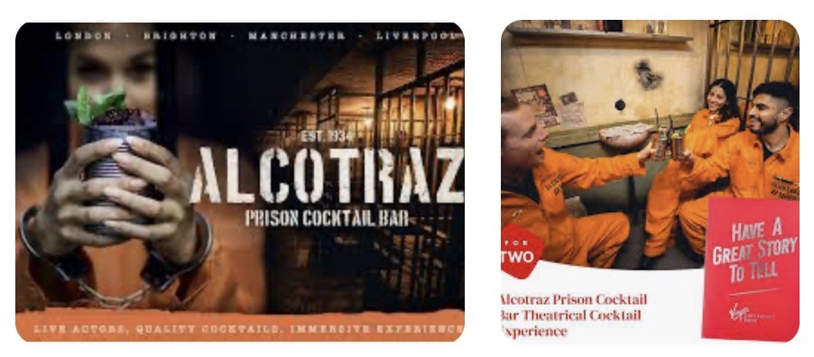 Alcotraz: The UKs Most Immersive Prison Cocktail Bar