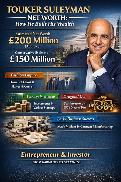 Touker Suleyman Net Worth: How He Built His Wealth