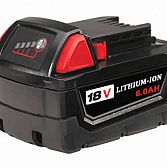 18V 6.0Ah Milwaukee M18B6 Cordless Drill Battery