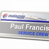 Airline Name Badges