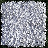 WHITE BLOSSOM 50CM X 50CM â SILK FLOWER HEDGE PANEL